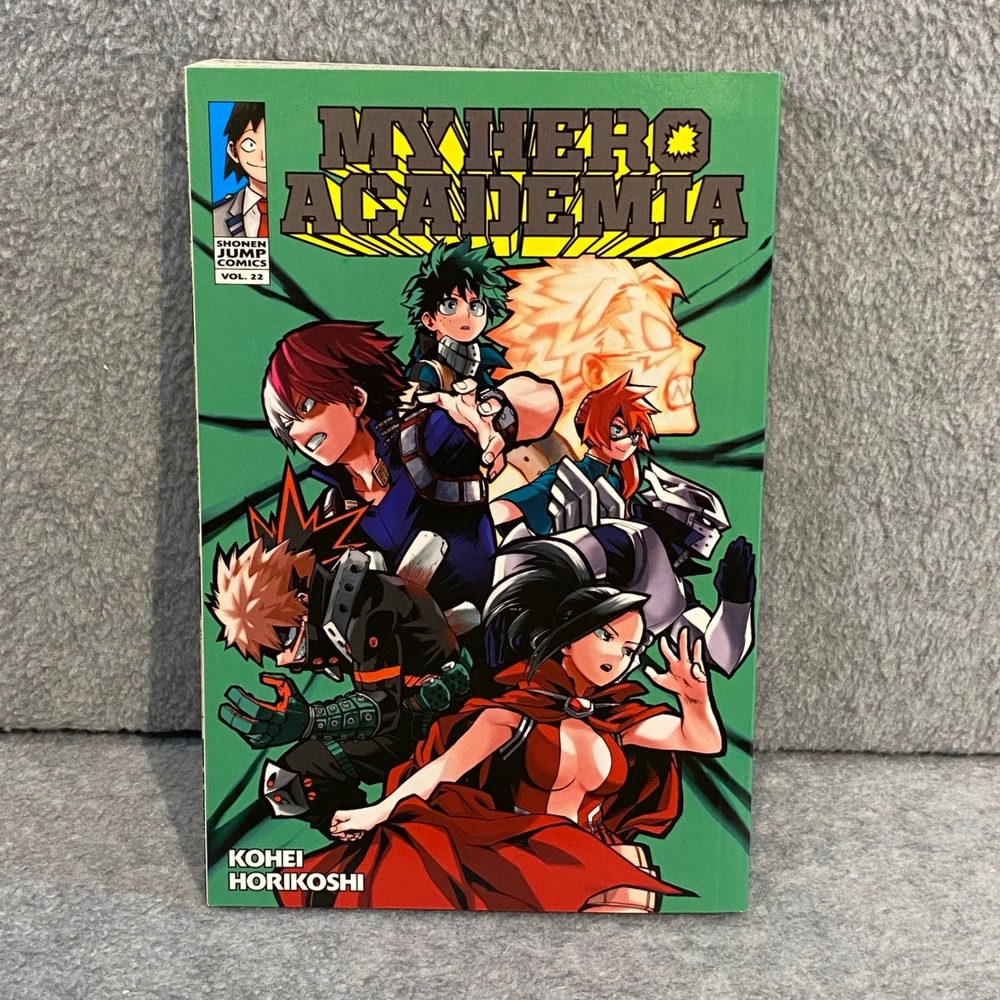 My Hero Academia Vol 22 Manga Teen English Green Shonen Jump Comic Graphic Novel